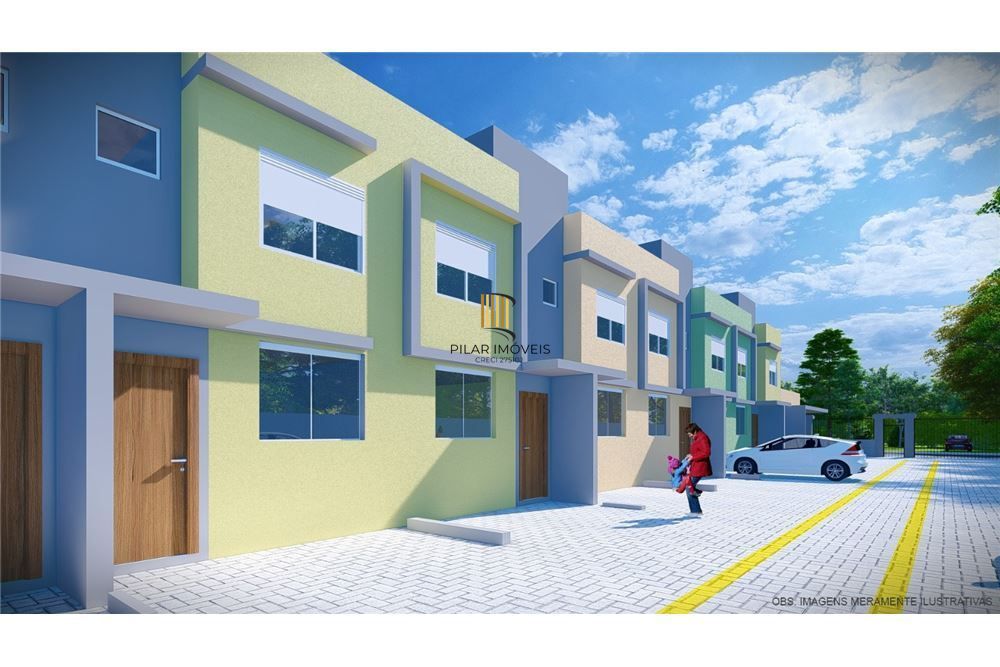 Casa de Condomínio 2 dormitórios no bairro Vila Nova