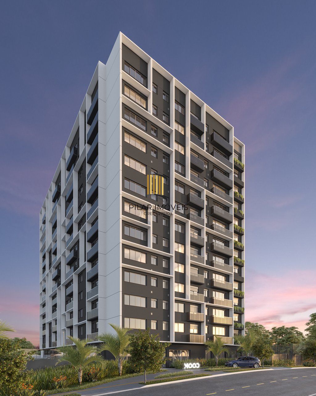 Apartamento 1 dormitório no bairro Central Parque - Pilar Imóveis