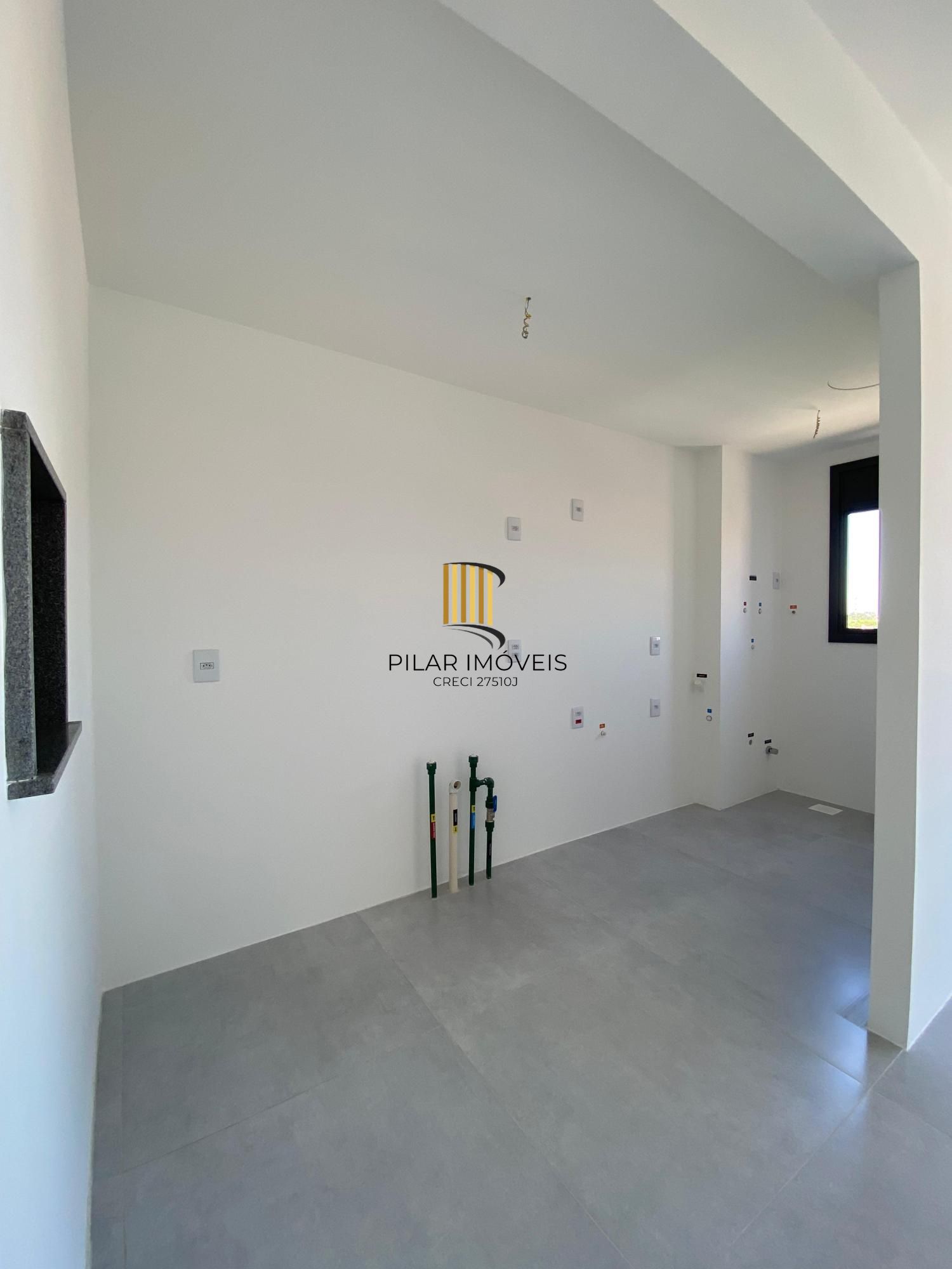 Apto novo, 02 dorm, 58 m2, 01 vaga, Bairro Fátima Canoas, Elevador, Gás encanado