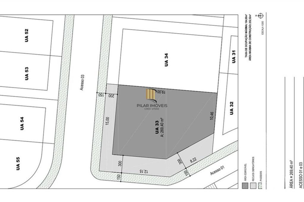 Terreno no bairro Mário Quintana