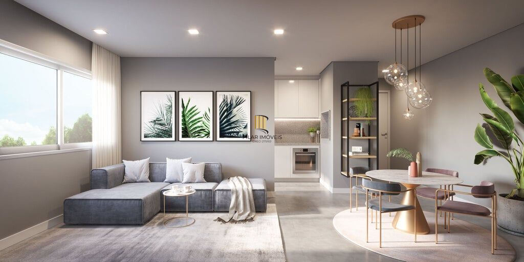 Apartamento 2 dormitórios no bairro Centro