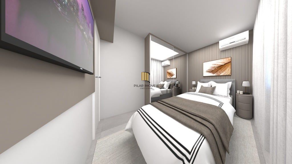 Apartamento 1 dormitório no bairro Rio Branco