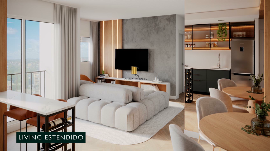 Apartamento 2 dormitórios no bairro Igara