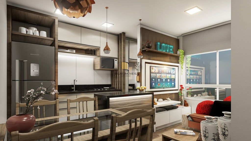 Apartamento 1 dormitório no bairro Petrópolis