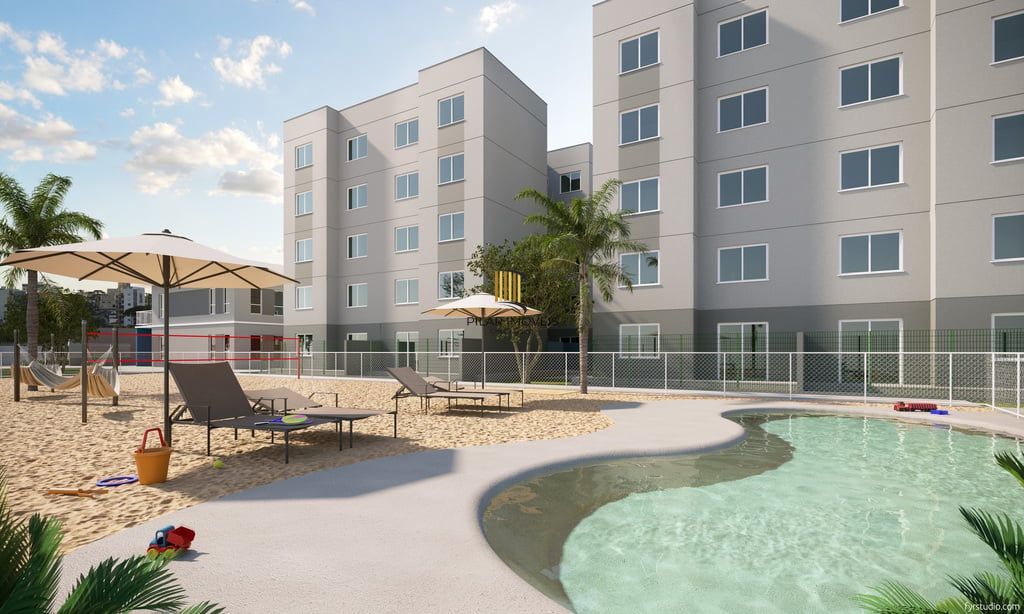 Apartamento 2 dormitórios no bairro Chapéu do Sol