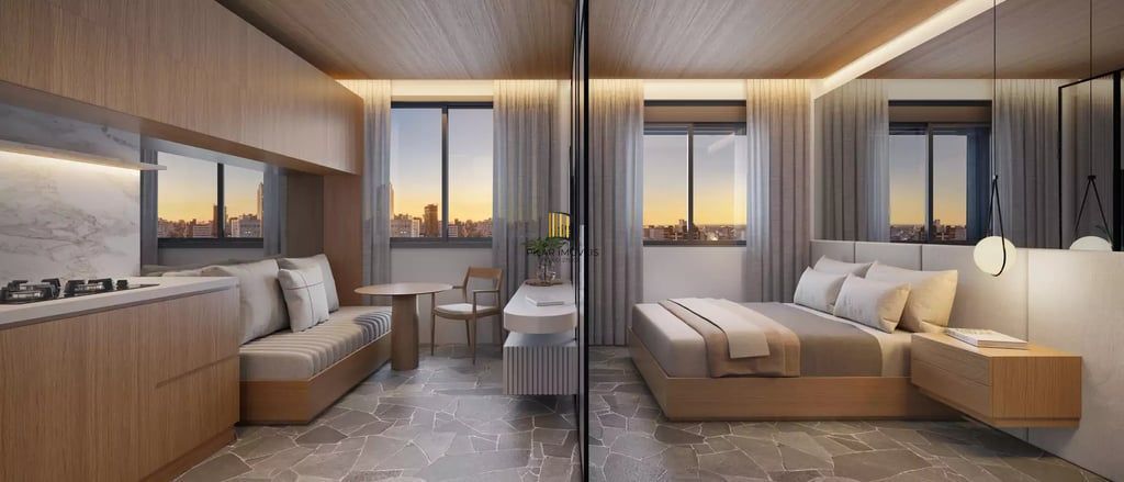 Apartamento 1 dormitório no bairro Moinhos de Vento