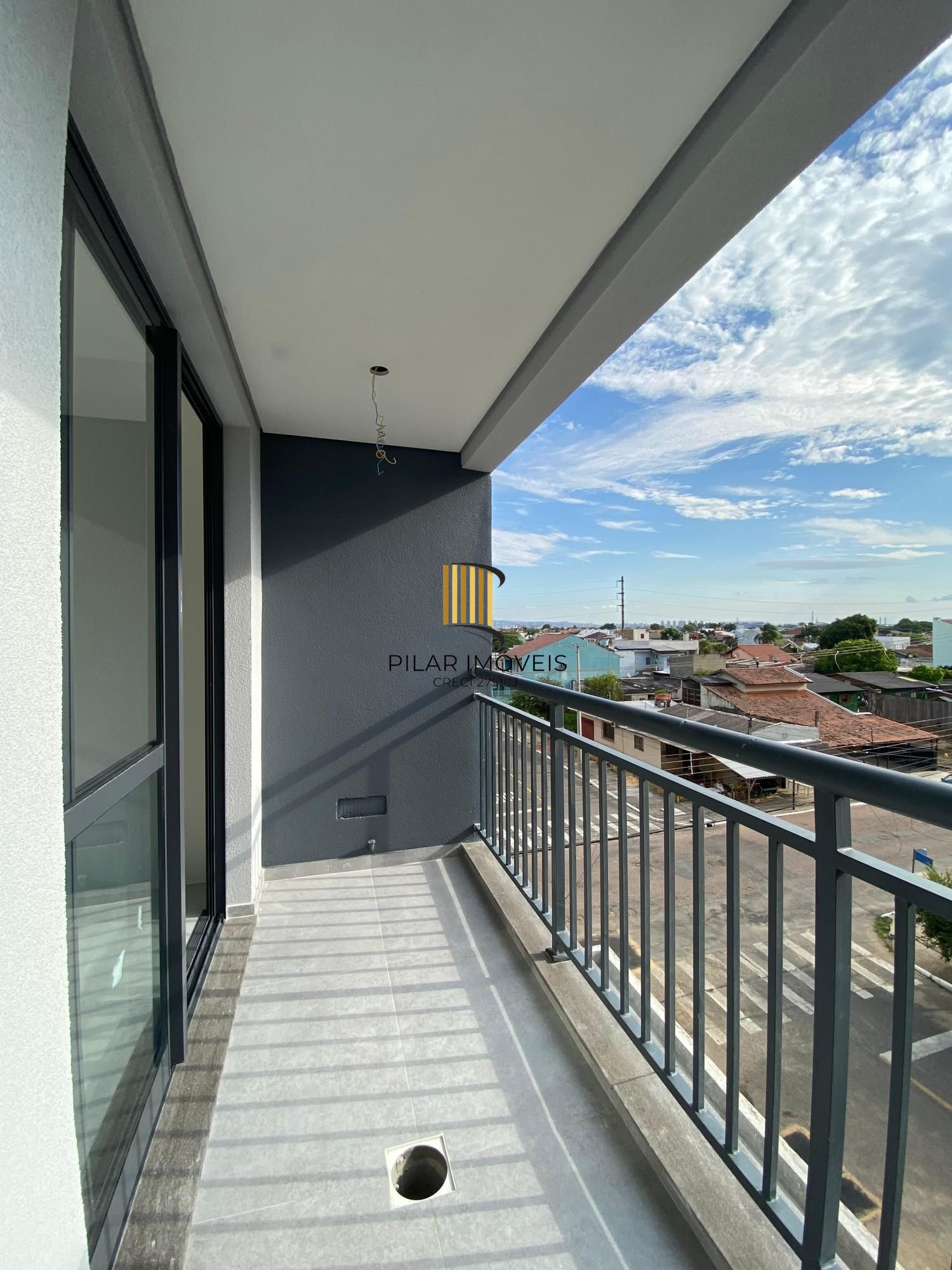 Apto novo, 02 dorm, 61 m2, 01 vaga, Bairro Fátima Canoas, Elevador, Gás encanado