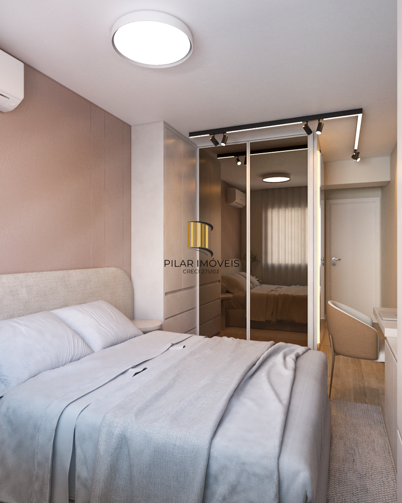 Apartamento 1 dormitório no bairro Auxiliadora