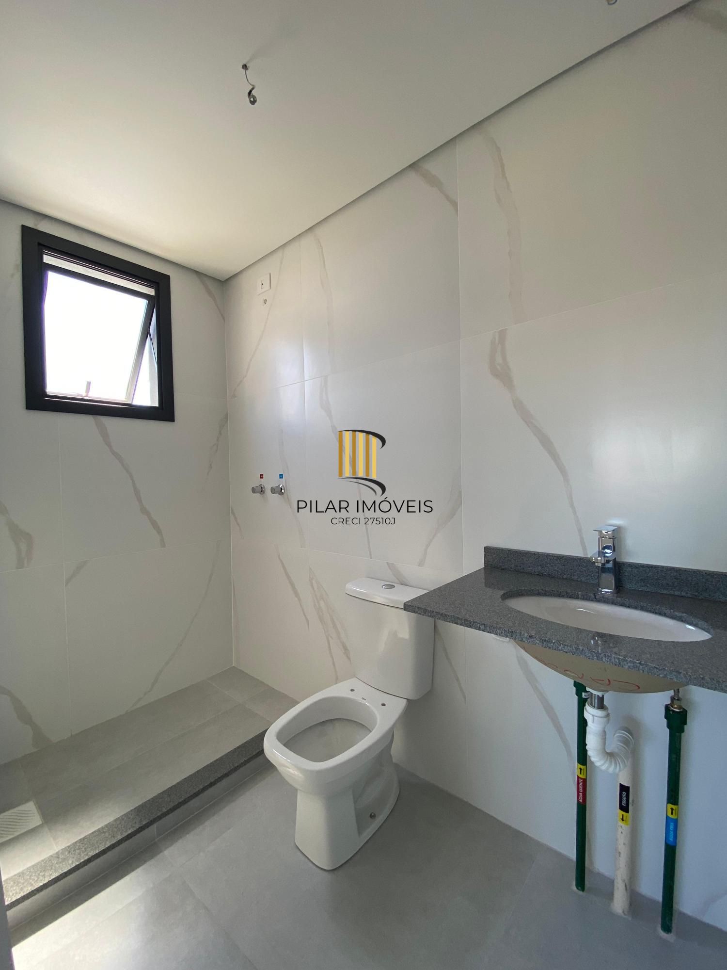 Apto novo, 02 dorm, 58 m2, 01 vaga, Bairro Fátima Canoas, Elevador, Gás encanado