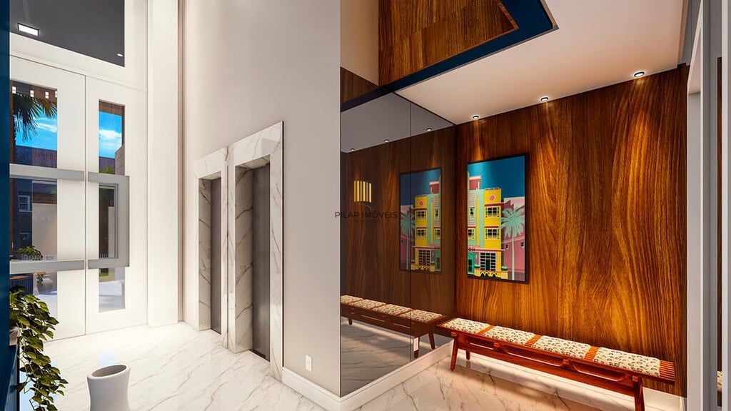 Apartamento 2 dormitórios no bairro Centro