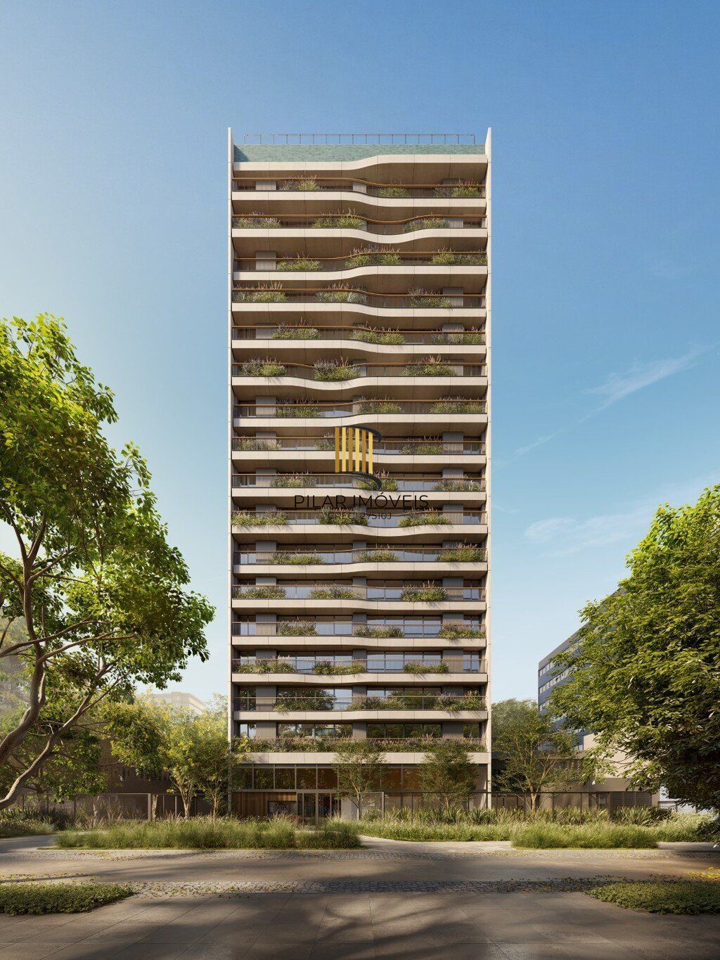 Apartamento Garden 3 dormitórios no bairro Menino Deus - Pilar Imóveis