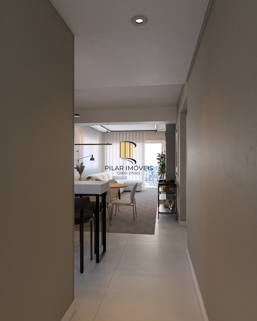 Apartamento 1 dormitório no bairro Auxiliadora