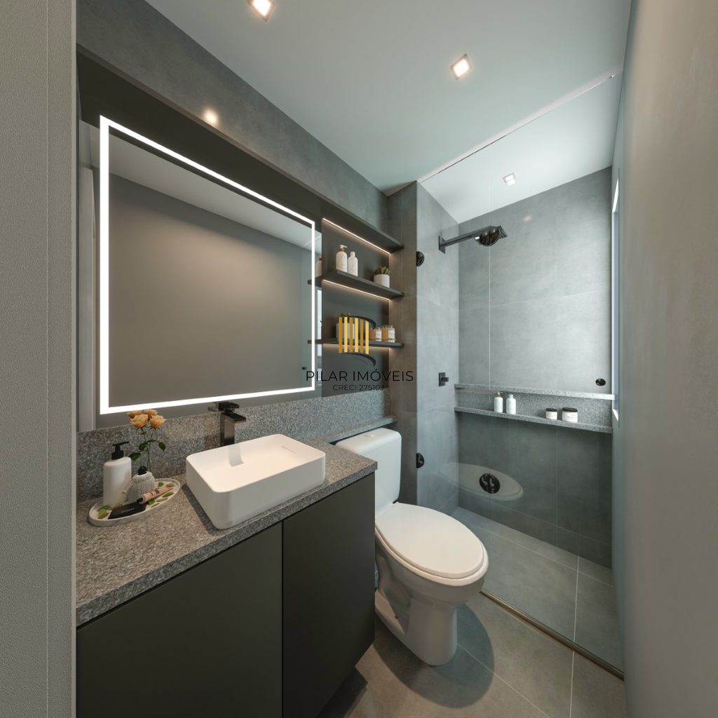 Apartamento 2 dormitórios no bairro Centro