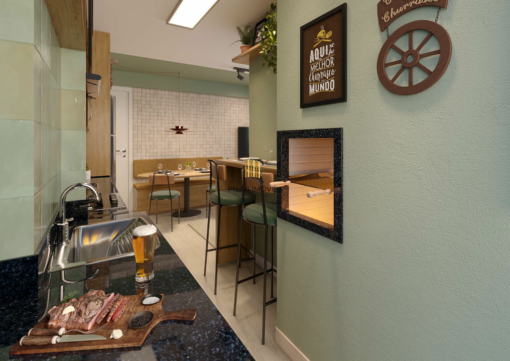 Apartamento 1 dormitório no bairro Mato Grande