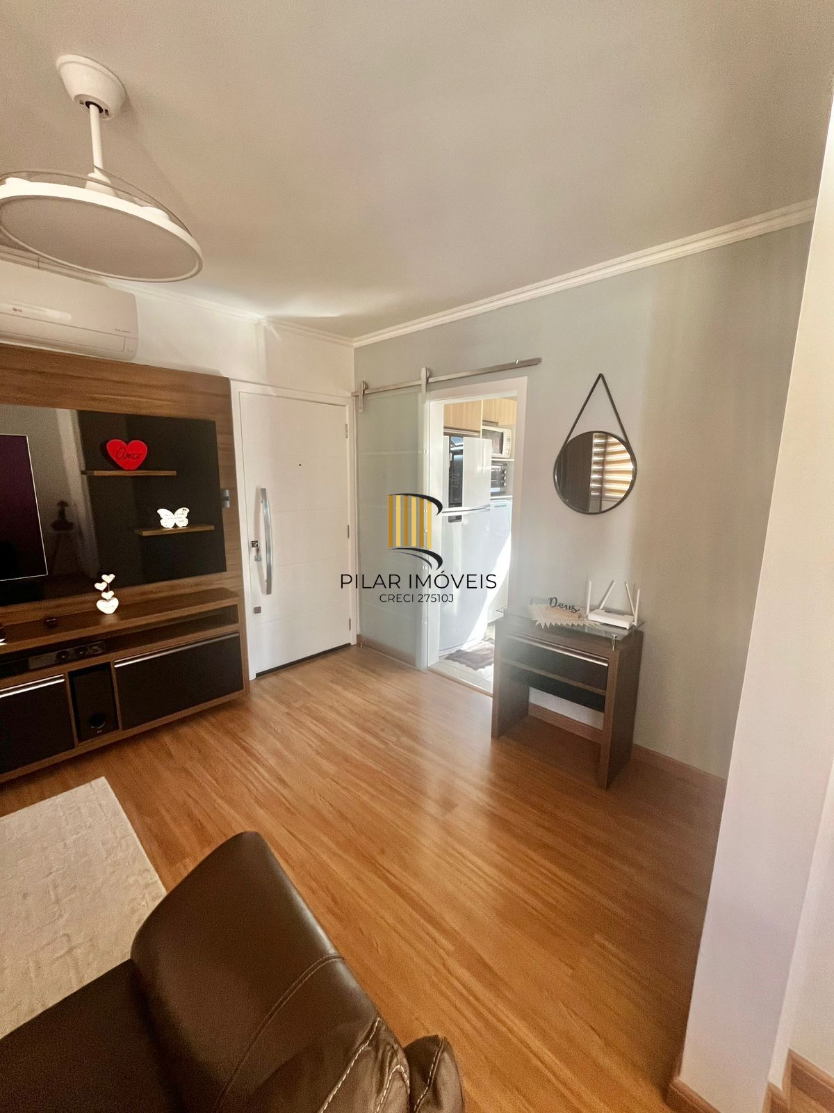 03 dorm, transformados em 02, Passo da Areia, 58 m², reformado, semi mobiliado