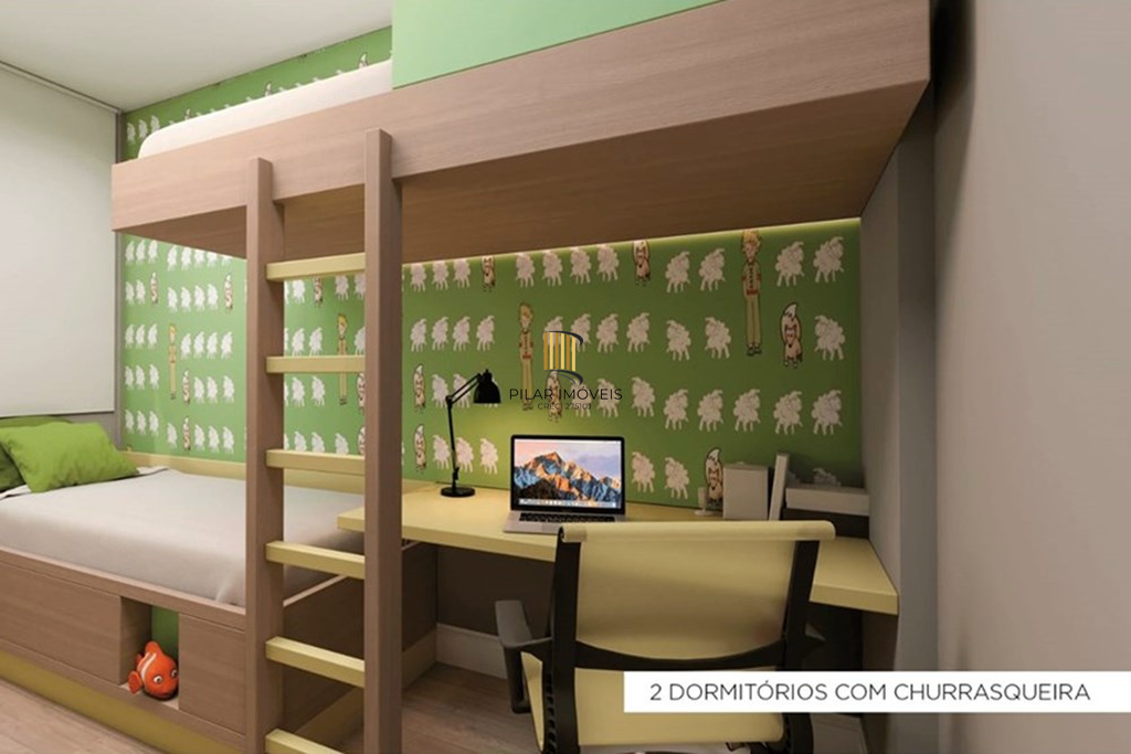 Apartamento 2 dormitórios no bairro Jardim Sabará