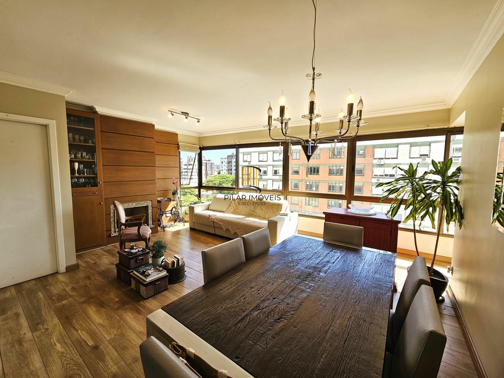 Apartamento 3 dormitórios no bairro Menino Deus - Pilar Imóveis