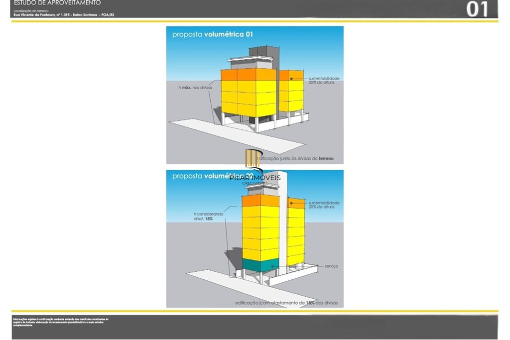Terreno no bairro Santana