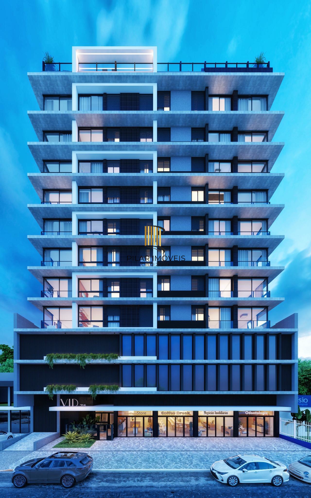 Apartamento 2 dormitórios no bairro Centro