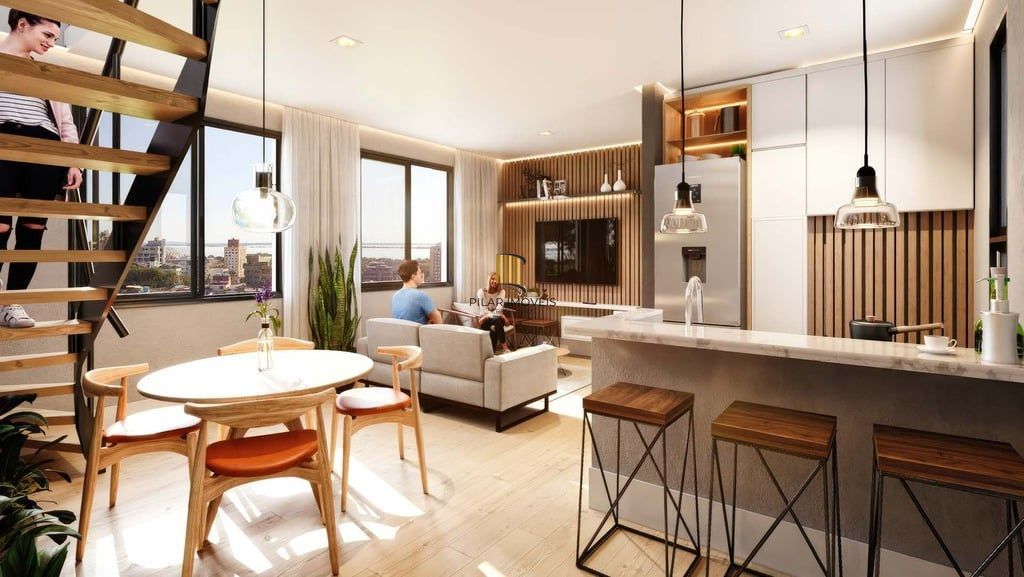 Apartamento Garden 1 dormitório no bairro Floresta