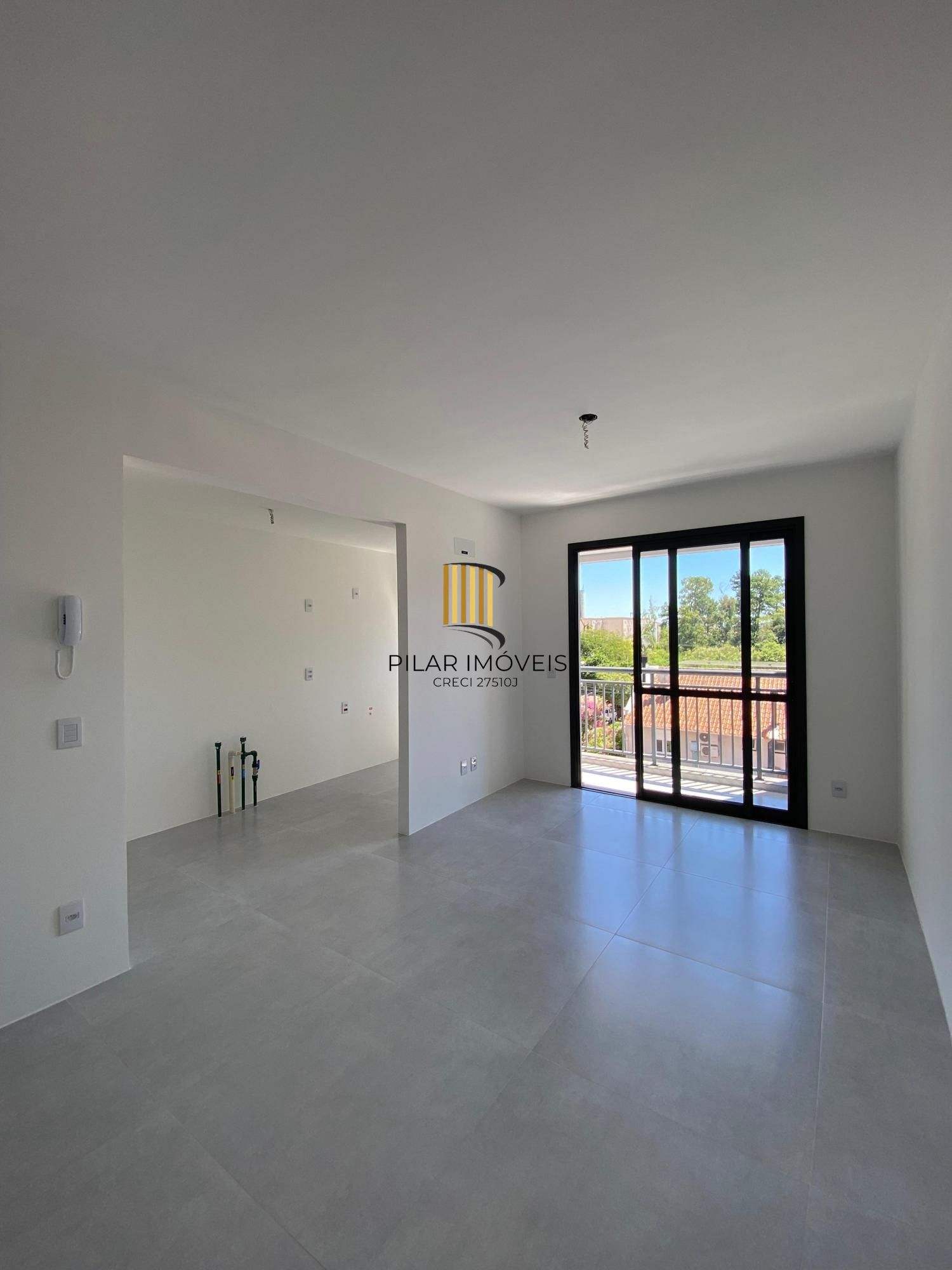 Apto novo, 02 dorm, 58 m2, 01 vaga, Bairro Fátima Canoas, Elevador, Gás encanado