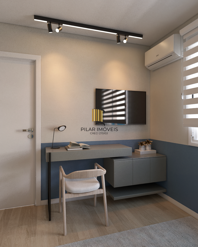 Apartamento 1 dormitório no bairro Auxiliadora