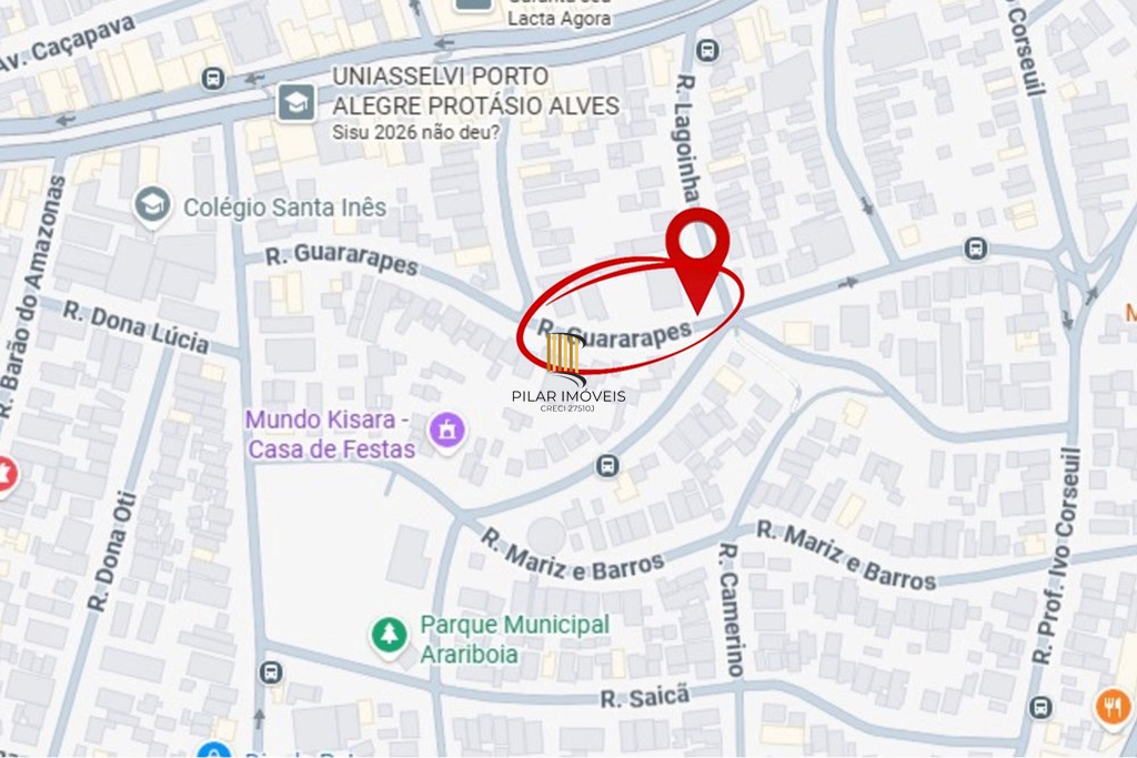 Terreno no bairro Petrópolis