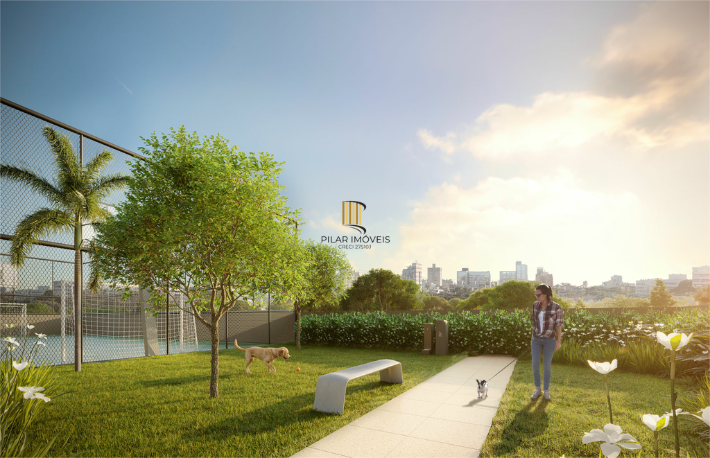 Apartamento Garden 3 dormitórios no bairro Santa Cecília