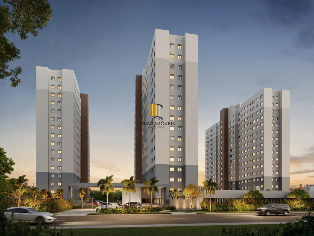 Apartamento 1 dormitório no bairro Passo da Areia - Pilar Imóveis