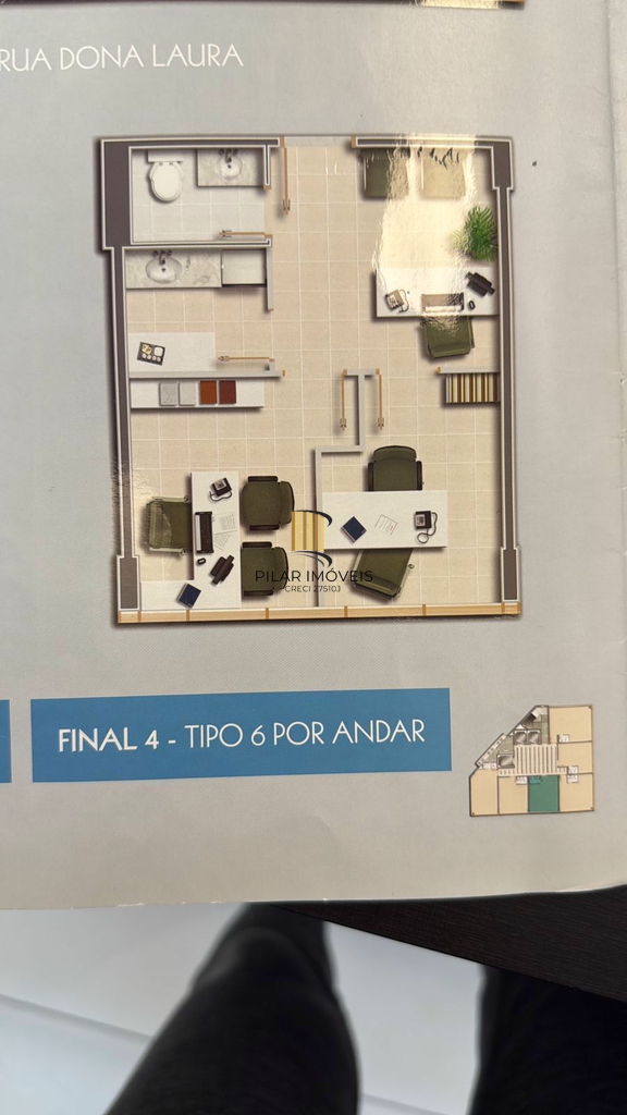 Sala Comercial no bairro Rio Branco