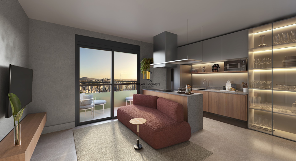 Loft 1 dormitório no bairro Menino Deus