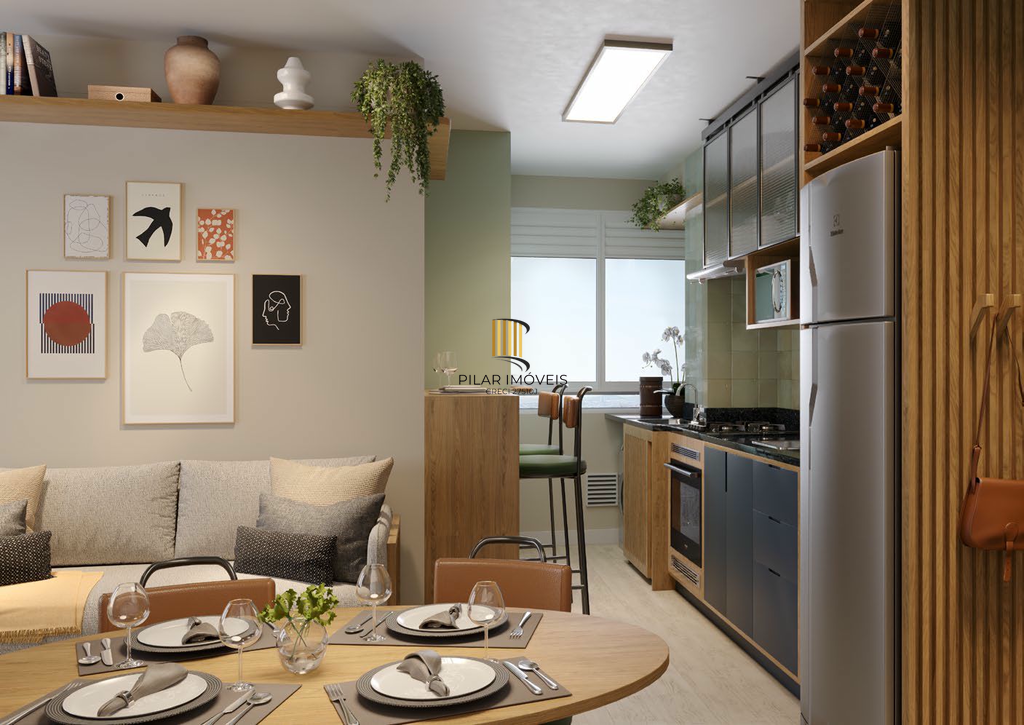Apartamento 2 dormitórios no bairro Mato Grande