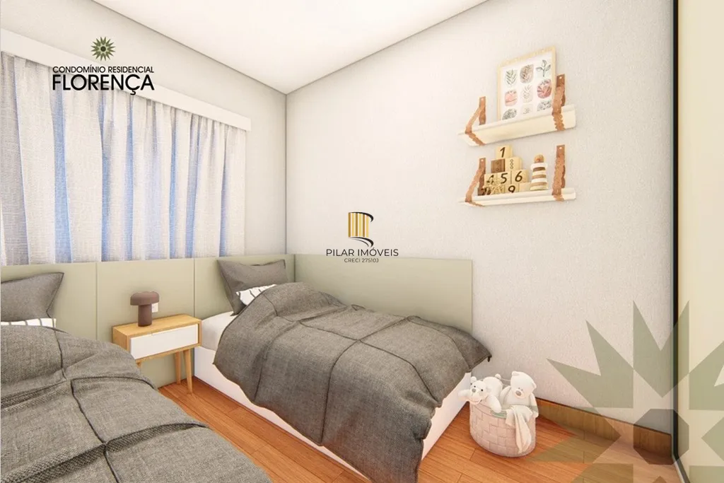 Casa de Condomínio 2 dormitórios no bairro Aberta dos Morros