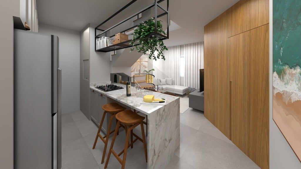 Apartamento 1 dormitório no bairro Rio Branco