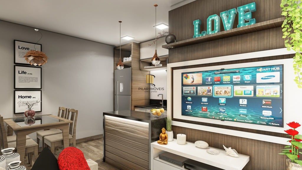 Apartamento 1 dormitório no bairro Petrópolis