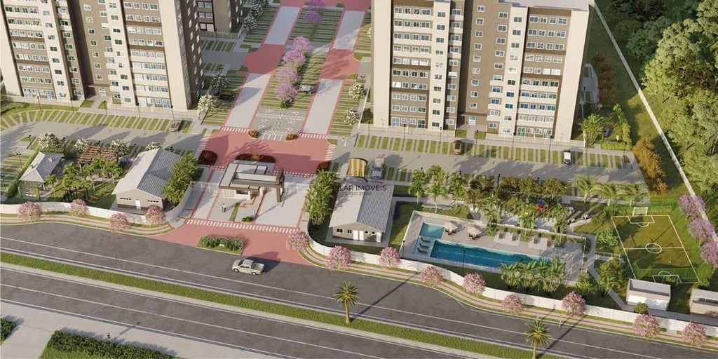 Apartamento 2 dormitórios no bairro Central Park