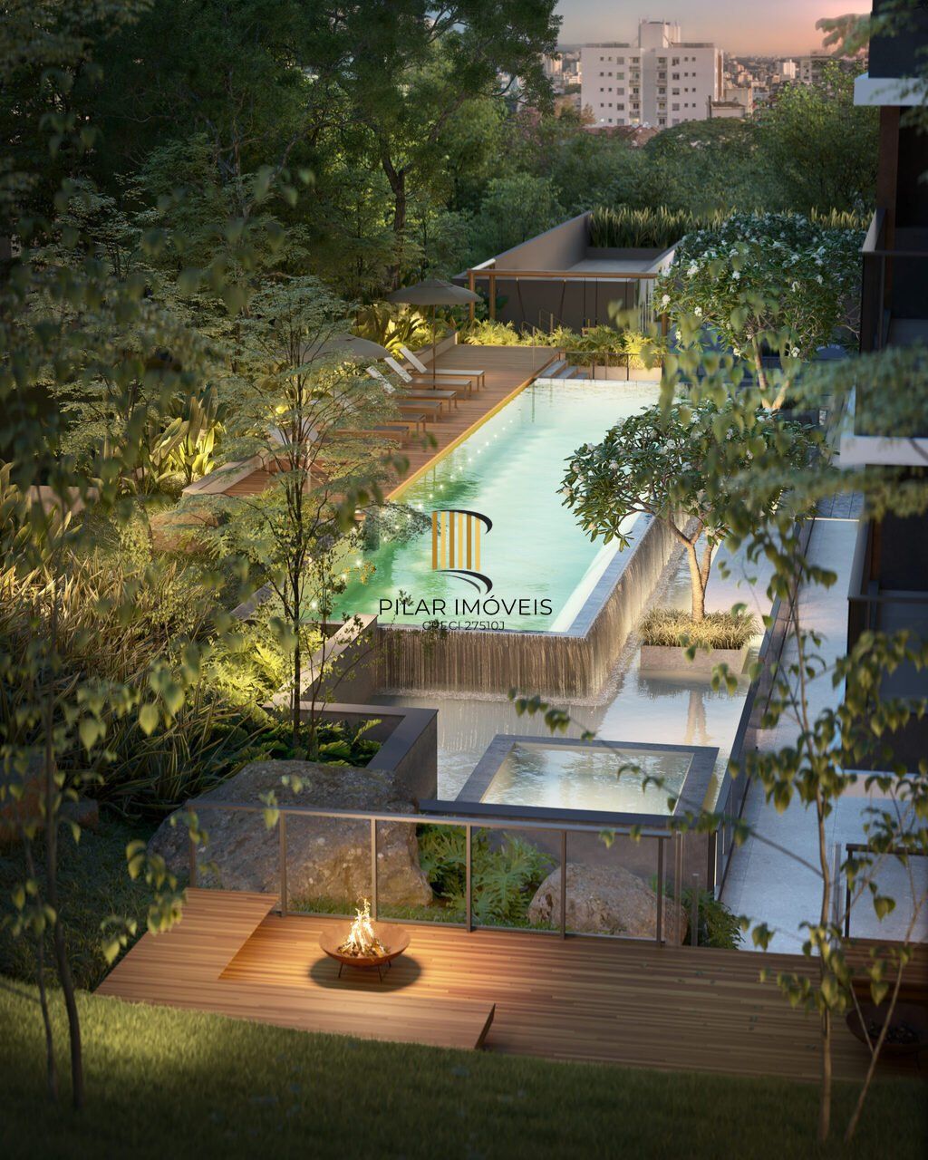 Apartamento Garden 3 dormitórios no bairro Rio Branco