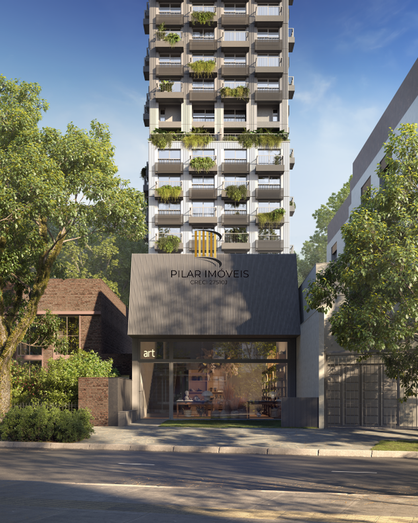 Apartamento 1 dormitório no bairro Moinhos de Vento
