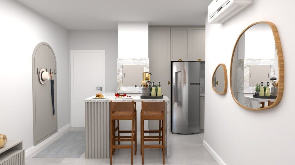 Apartamento 2 dormitórios no bairro Rio Branco