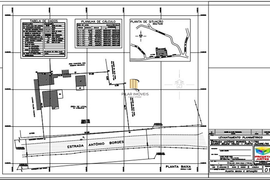 Fazenda no bairro Belém Velho
