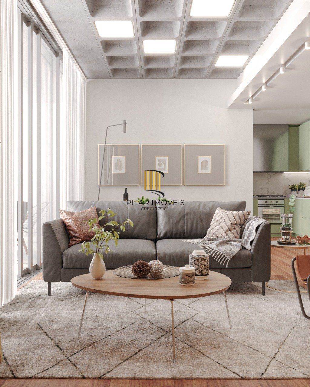 Apartamento 3 dormitórios no bairro Centro