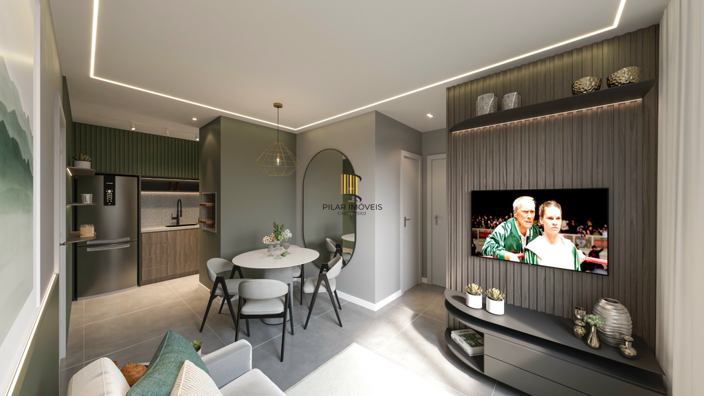 Apartamento 2 dormitórios no bairro Centro