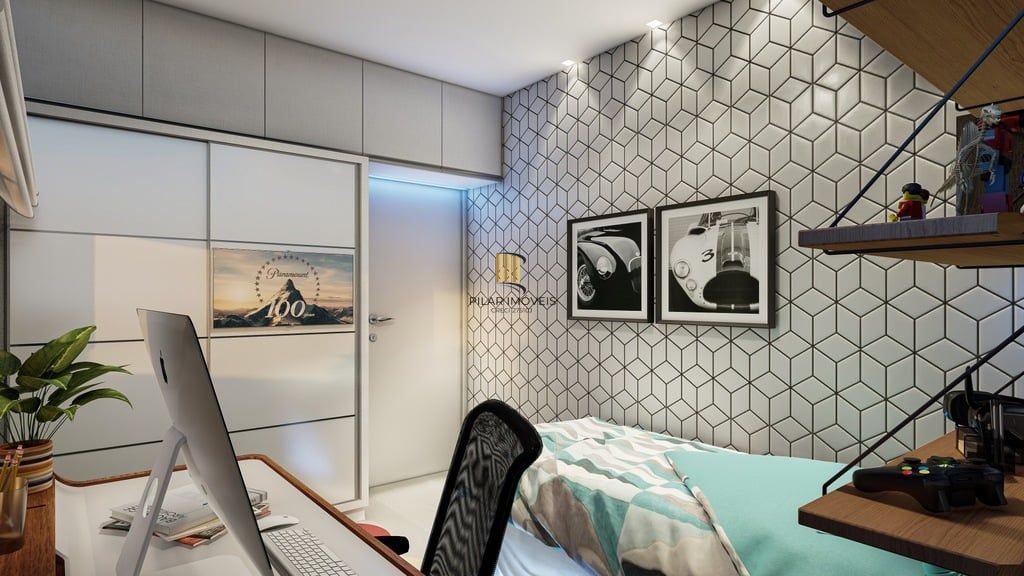 Apartamento 1 dormitório no bairro Petrópolis