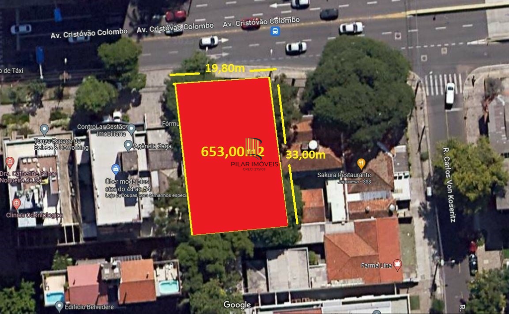 Terreno no bairro Auxiliadora