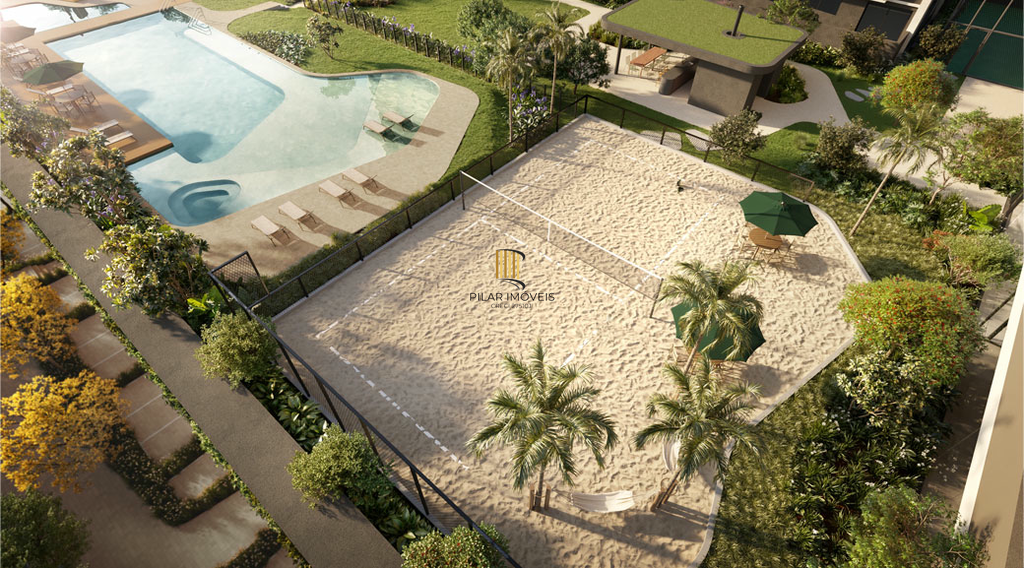 Apartamento Garden 3 dormitórios no bairro Santa Cecília