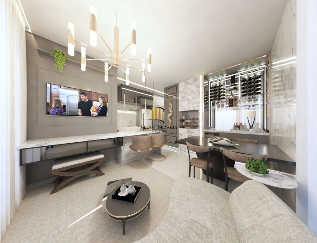 Apartamento 2 dormitórios no bairro Zona Nova