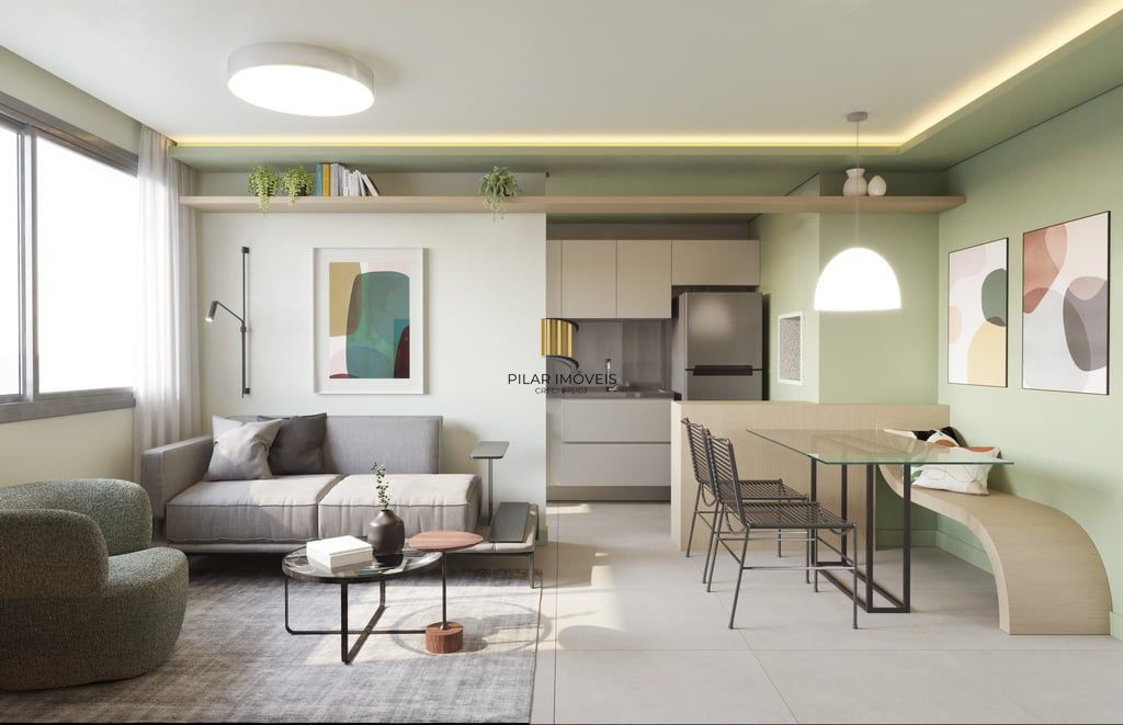 Apartamento 1 dormitório no bairro Central Parque