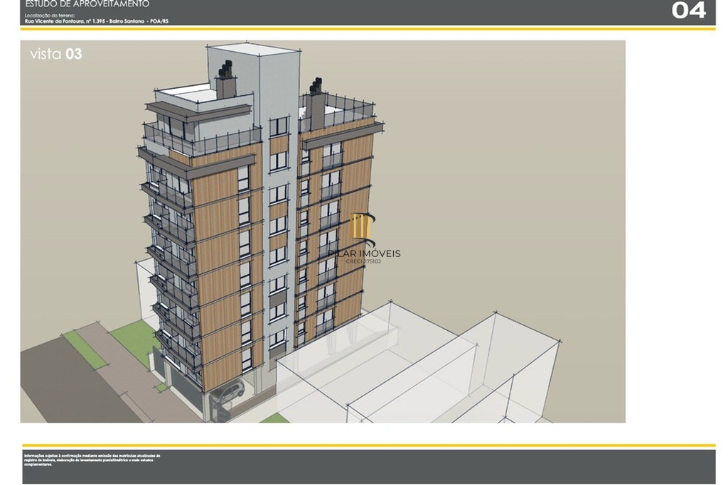 Terreno no bairro Santana