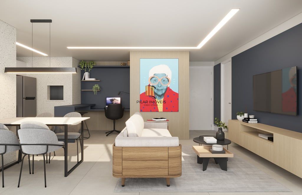 Apartamento 1 dormitório no bairro Central Parque