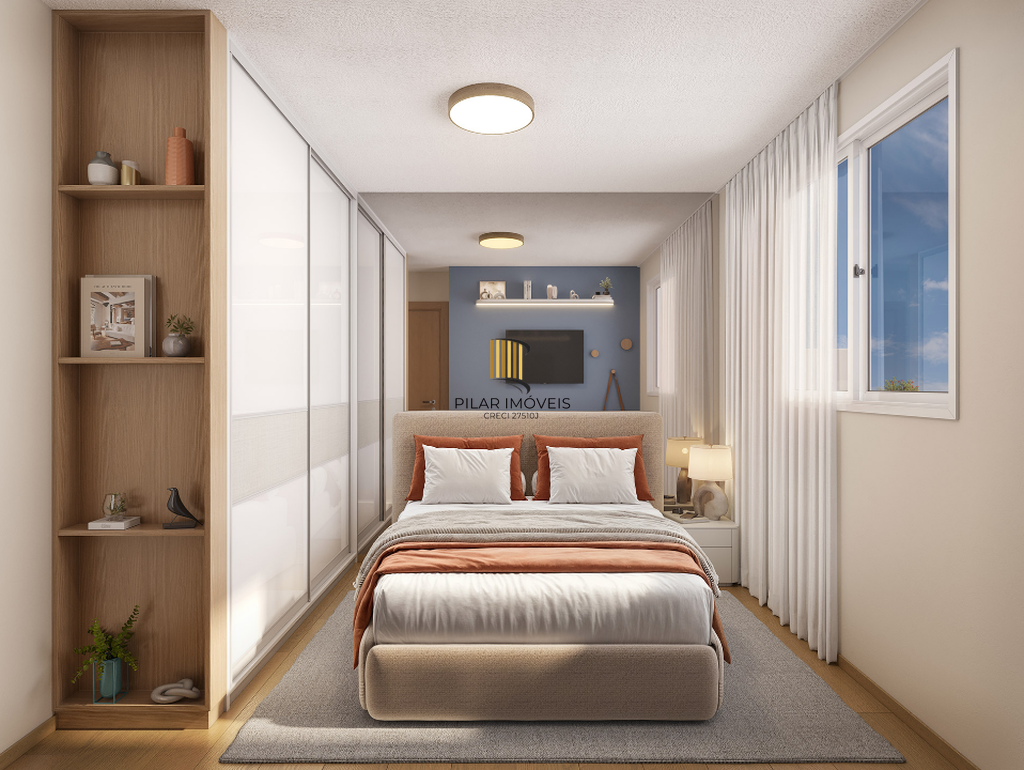 Apartamento 2 dormitórios no bairro Rio Branco